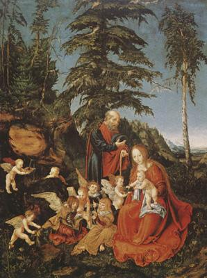 CRANACH, Lucas the Elder Rest on the Flight to Egypt (mk08)